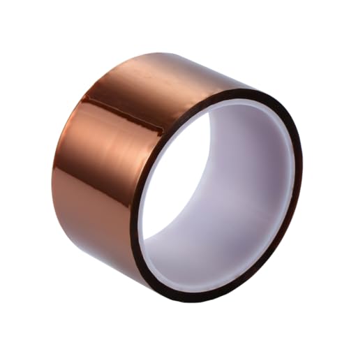 VALICLUD Hitzebeständiges Polyimid Klebeband Hitzeresistentes Isolierband C Langlebiges Tawny Filmklebeband für Elektronische Leiterplatten Motorschutz und Wellenlöten VALICLUD Hitzebeständiges Polyimid Klebeband Hitzeresistentes Isolierband C Langlebiges Tawny Filmklebeband für Elektronische Leiterplatten Motorschutz und Wellenlöten von VALICLUD