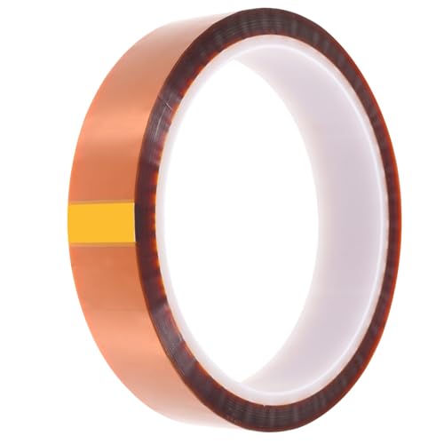 VALICLUD Hochtemperaturbeständiges Polyimid Klebeband Elektronik Isolierband Hitzebeständig Vielseitig Einsetzbar für Schutz und Reparatur von Bauteilen VALICLUD Hochtemperaturbeständiges Polyimid Klebeband Elektronik Isolierband Hitzebeständig Vielseitig Einsetzbar für Schutz und Reparatur von Bauteilen von VALICLUD