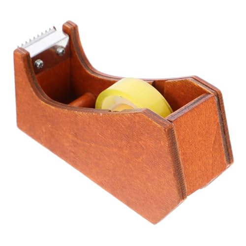 VALICLUD Holz Klebebandabroller mit Tierdesign Langlebiger Tisch Klebebandschneider Einfach zu Bedienen Stabiler Klebebandspender für Büro und Bastelraum VALICLUD Holz Klebebandabroller mit Tierdesign Langlebiger Tisch Klebebandschneider Einfach zu Bedienen Stabiler Klebebandspender für Büro und Bastelraum von VALICLUD