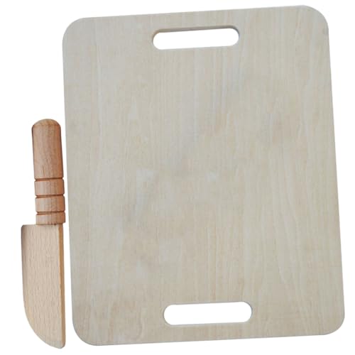 VALICLUD Holz Küchen Schneidebrett Teilig Küchen Cutter DIY Bemalbar Sicher für Jungen Mädchen Kreatives Rollenspiel Hand Koordination Fördern VALICLUD Holz Küchen Schneidebrett Teilig Küchen Cutter DIY Bemalbar Sicher für Jungen Mädchen Kreatives Rollenspiel Hand Koordination Fördern von VALICLUD