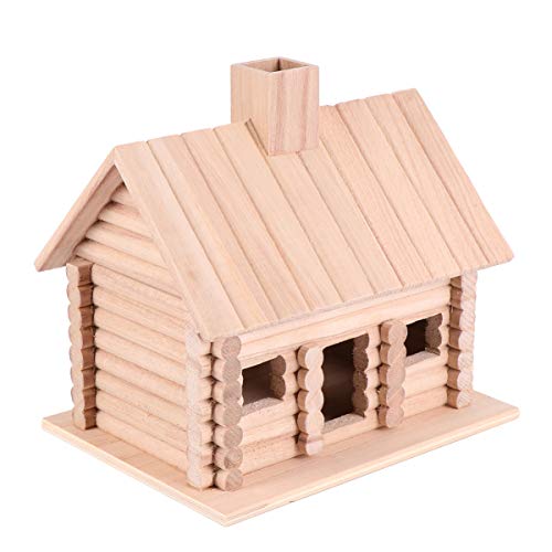 VALICLUD Holz Vogelhaus für Kleine Vögel Kreatives Nistkästchen aus Holz Dekorative Gartenverzierung für Kanarienvögel Papageien und Lärchen Holzfarbe VALICLUD Holz Vogelhaus für Kleine Vögel Kreatives Nistkästchen aus Holz Dekorative Gartenverzierung für Kanarienvögel Papageien und Lärchen Holzfarbe von VALICLUD