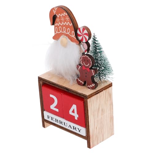 VALICLUD Holz Weihnachtskalender Desktop Block Kalender Holzstable Tischdeko Weihnachtscountdown Handgemacht Langlebig Praktisch Geschenkidee VALICLUD Holz Weihnachtskalender Desktop Block Kalender Holzstable Tischdeko Weihnachtscountdown Handgemacht Langlebig Praktisch Geschenkidee von VALICLUD