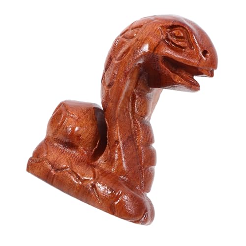 VALICLUD Holzschlangen Figur Jahr der Schlange Dekoratives Holzornament Schlange Skulptur Feng Shui Tischdeko Langlebig und Leicht für Zuhause Büro VALICLUD Holzschlangen Figur Jahr der Schlange Dekoratives Holzornament Schlange Skulptur Feng Shui Tischdeko Langlebig und Leicht für Zuhause Büro von VALICLUD