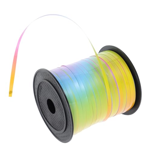 VALICLUD Iridescent Ballonband Yards Kunststoff Geschenkband für Hochzeits Geburtstagsdeko Ballonbindeschnur Vielseitig für Partydekoration Floristenbedarf VALICLUD Iridescent Ballonband Yards Kunststoff Geschenkband für Hochzeits Geburtstagsdeko Ballonbindeschnur Vielseitig für Partydekoration Floristenbedarf von VALICLUD