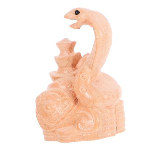 VALICLUD Jahr Schlange Holzfigur Dekoratives Geschnitztes Schlangenornament Klein Sicher Glatt für Garten Balkon Lehrmodell Feng Shui Desktop Deko VALICLUD Jahr Schlange Holzfigur Dekoratives Geschnitztes Schlangenornament Klein Sicher Glatt für Garten Balkon Lehrmodell Feng Shui Desktop Deko von VALICLUD
