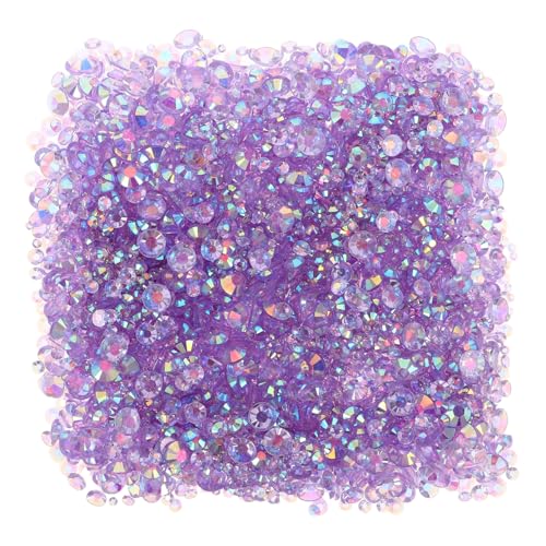 VALICLUD Jelly Kristalle Für Nägel Harz Jelly Strasssteine ​​Zum Basteln Harz Strasssteine ​​Zum Basteln Nagelschmuck Für DIY von VALICLUD