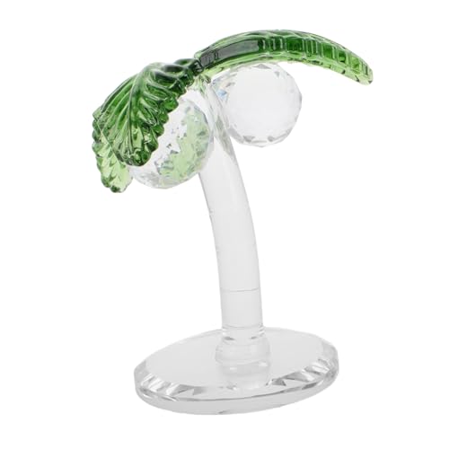 VALICLUD Kristall Palmenbaum Miniatur Handgefertigte Figur Wohnaccessoire Vielseitige Tischdekoration für Eingangsbereich Vitrine Geschenkidee Edles Design VALICLUD Kristall Palmenbaum Miniatur Handgefertigte Figur Wohnaccessoire Vielseitige Tischdekoration für Eingangsbereich Vitrine Geschenkidee Edles Design von VALICLUD