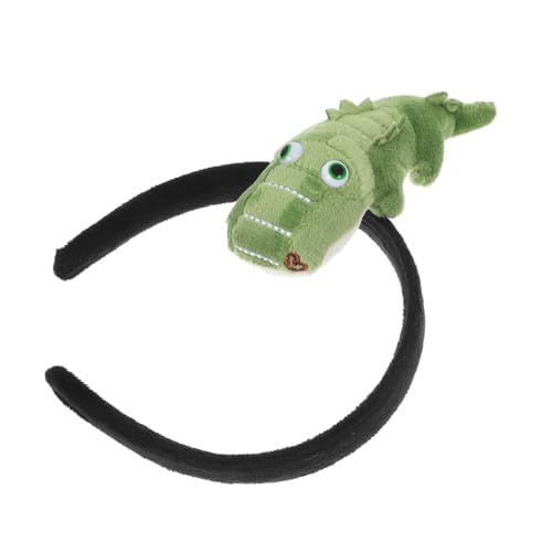 VALICLUD Krokodil Haarreif Party Accessoire Weiches Material Lustiges Karneval Haarschmuck Damen Mädchen Festival Cosplay VALICLUD Krokodil Haarreif Party Accessoire Weiches Material Lustiges Karneval Haarschmuck Damen Mädchen Festival Cosplay von VALICLUD