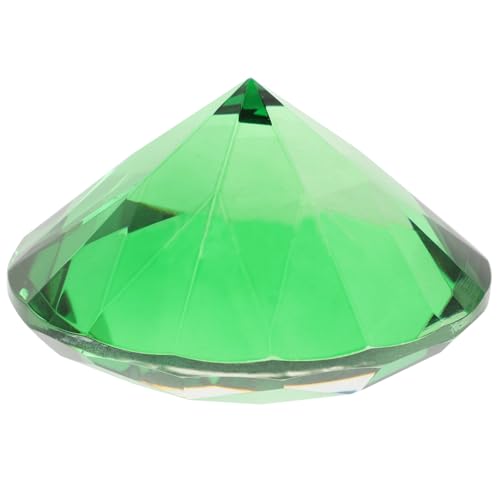 VALICLUD Künstlicher Grüner Dekorative Kristallfigur für Hochzeit Tischdekoration Festliche Wohnraumgestaltung VALICLUD Künstlicher Grüner Dekorative Kristallfigur für Hochzeit Tischdekoration Festliche Wohnraumgestaltung von VALICLUD
