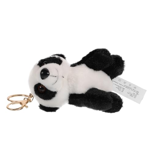 VALICLUD Kuscheliger Panda Schlüsselanhänger Plüschanhänger für Tasche Rucksack Geldbörse Leichtes Accessoire mit Lanyard Party von VALICLUD