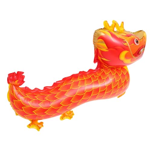 VALICLUD Lunar Year Dragon Balloon Dekoration Langlebiger Roter Spring Festival Party Ballon Leicht Aufzublasen für Neujahrsfeier und Familienfestgestaltung VALICLUD Lunar Year Dragon Balloon Dekoration Langlebiger Roter Spring Festival Party Ballon Leicht Aufzublasen für Neujahrsfeier und Familienfestgestaltung von VALICLUD