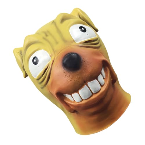 VALICLUD Lustige Hunde Halloween Cosplay Kostüm Requisite Niedliches Hundekopf Accessoire für Karneval Party Fasching Unisex VALICLUD Lustige Hunde Halloween Cosplay Kostüm Requisite Niedliches Hundekopf Accessoire für Karneval Party Fasching Unisex von VALICLUD