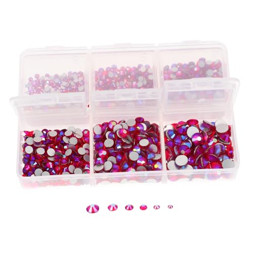 VALICLUD Maniküre Strass Set Nagel Zubehör Nagel Strasssteine Strass Set Strasssteine Für Nägel Zehennägel Nageldekor Dekoration Nagelkunstbedarf Glas Rosy VALICLUD Maniküre Strass Set Nagel Zubehör Nagel Strasssteine Strass Set Strasssteine Für Nägel Zehennägel Nageldekor Dekoration Nagelkunstbedarf Glas Rosy von VALICLUD