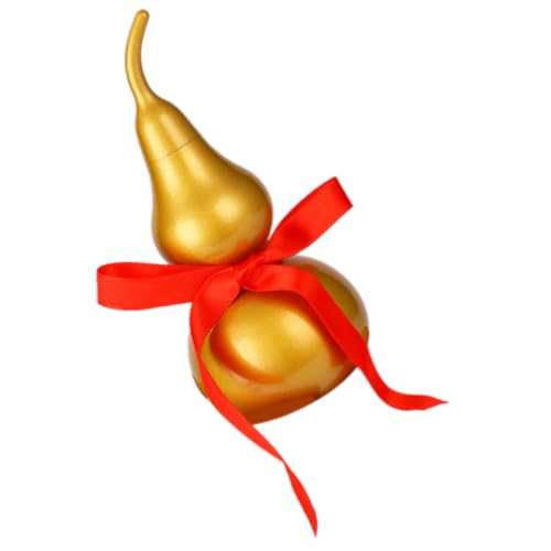 VALICLUD Messing Feng Shui Kürbis Figurine Hohl Dekorativ Tischdekoration Symbol für Wohlstand und Glück Chinesisches Glücksornament für Zuhause und Büro VALICLUD Messing Feng Shui Kürbis Figurine Hohl Dekorativ Tischdekoration Symbol für Wohlstand und Glück Chinesisches Glücksornament für Zuhause und Büro von VALICLUD