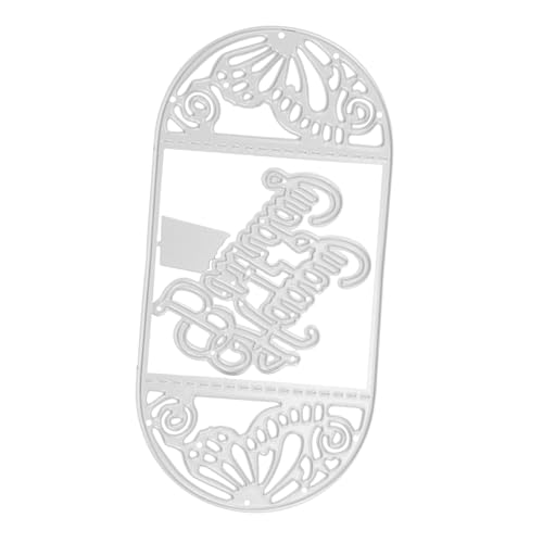 VALICLUD Metall Stanzform für Kartenherstellung Stabile Schneidform für Scrapbooking Diy Stanzschablone für Geschenkbox Einfache Handhabung Kompatibel mit Stanzmaschinen Vielseitig für VALICLUD Metall Stanzform für Kartenherstellung Stabile Schneidform für Scrapbooking Diy Stanzschablone für Geschenkbox Einfache Handhabung Kompatibel mit Stanzmaschinen Vielseitig für von VALICLUD