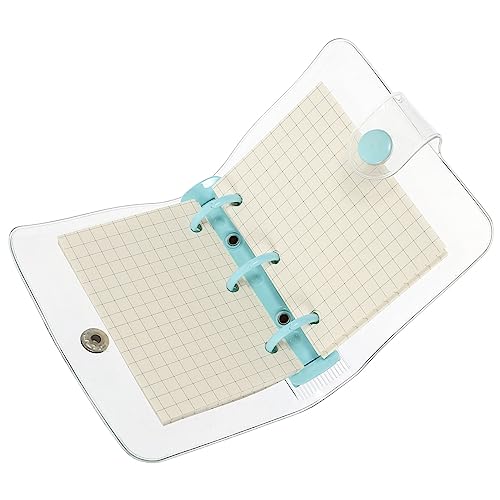 VALICLUD Mini Notizbuch mit Cover Ring System für Schule und Alltag für Schüler und Kreative Köpfe Leicht und Handlich mit Knopfverschluss von VALICLUD
