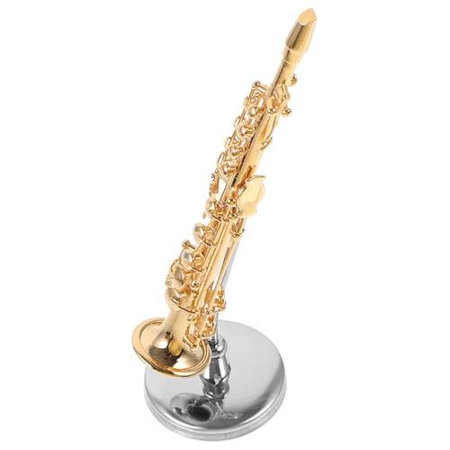 VALICLUD Miniatur Saxophon Modell aus Kupfer Box und Sockel für Musikliebhaber und Deko Objekt für Zuhause VALICLUD Miniatur Saxophon Modell aus Kupfer Box und Sockel für Musikliebhaber und Deko Objekt für Zuhause von VALICLUD