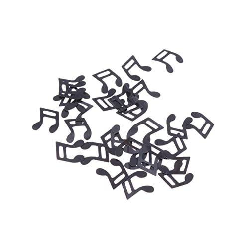 VALICLUD Musiknoten Konfetti Schwarz Tischdeko Party Konfetti Hochzeit Shower Dekoratives Streukonfetti mit Musikalischem für Geburtstage und Feierlichkeiten VALICLUD Musiknoten Konfetti Schwarz Tischdeko Party Konfetti Hochzeit Shower Dekoratives Streukonfetti mit Musikalischem für Geburtstage und Feierlichkeiten von VALICLUD