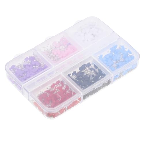 VALICLUD Nagelkunst Dekorationsset Fächer Box mit Gemischten Resin für Maniküre DIY Nageldesign Kosmetikerinnen und Stylisten VALICLUD Nagelkunst Dekorationsset Fächer Box mit Gemischten Resin für Maniküre DIY Nageldesign Kosmetikerinnen und Stylisten von VALICLUD
