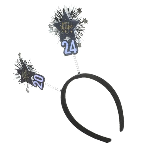 VALICLUD Neujahrs Haarreif mit Zahlenmotiv Langlebiges Haarschonendes Party Stirnband für Silvester Karneval Fotorequisiten und Festliche Jahreswechsel Dekoration VALICLUD Neujahrs Haarreif mit Zahlenmotiv Langlebiges Haarschonendes Party Stirnband für Silvester Karneval Fotorequisiten und Festliche Jahreswechsel Dekoration von VALICLUD