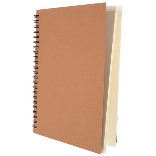 VALICLUD Notizbuch mit Spiralbindung Rindsleder Cover Liniertes für Notizen Planung und Organisation für Büro Schule und Persönliche Nutzung VALICLUD Notizbuch mit Spiralbindung Rindsleder Cover Liniertes für Notizen Planung und Organisation für Büro Schule und Persönliche Nutzung von VALICLUD