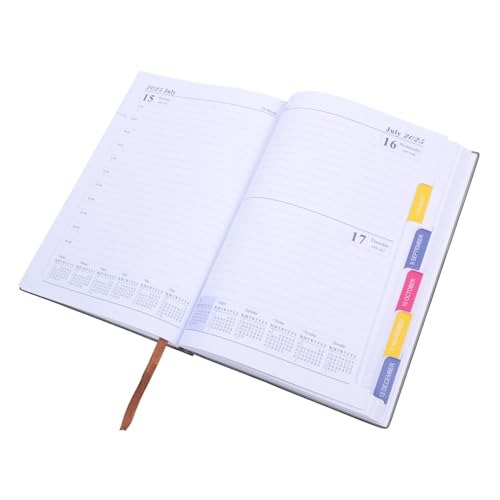 VALICLUD Organizer Buch Eleganter Tagesplaner mit Wochenübersicht Praktischer Kalender für Termine und Notizen Vielseitiges Notizbuch für Büro von VALICLUD