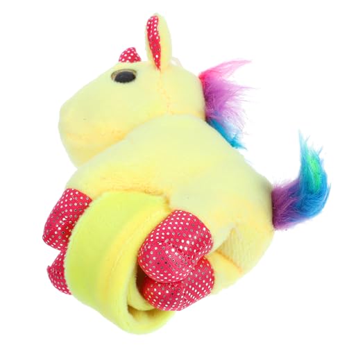 VALICLUD Plüsch Einhorn Slap Armband Entzückendes Tiermotiv Robust und Sicher für Geburtstagsfeiern Kostümpartys und Dekoration Langlebig und Ansprechend VALICLUD Plüsch Einhorn Slap Armband Entzückendes Tiermotiv Robust und Sicher für Geburtstagsfeiern Kostümpartys und Dekoration Langlebig und Ansprechend von VALICLUD