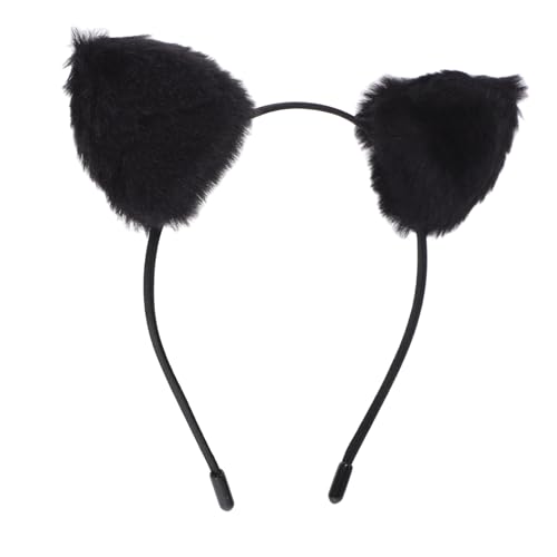VALICLUD Plüsch Katzenohren Haarreif Bequemes Stabiles Stirnband für Fasching Halloween Weihnachten Damen Cosplay Party Zubehör Realistisches Kitten Design Tragbar VALICLUD Plüsch Katzenohren Haarreif Bequemes Stabiles Stirnband für Fasching Halloween Weihnachten Damen Cosplay Party Zubehör Realistisches Kitten Design Tragbar von VALICLUD