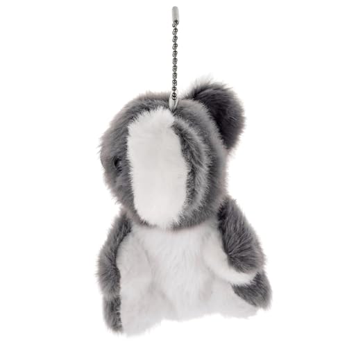 VALICLUD Plüsch Koala Schlüsselanhänger Anhänger Flauschig Gefüllt mit PP Baumwolle Niedlicher Taschen Rucksack dekoanhänger als Geschenk und Sammelobjekt von VALICLUD