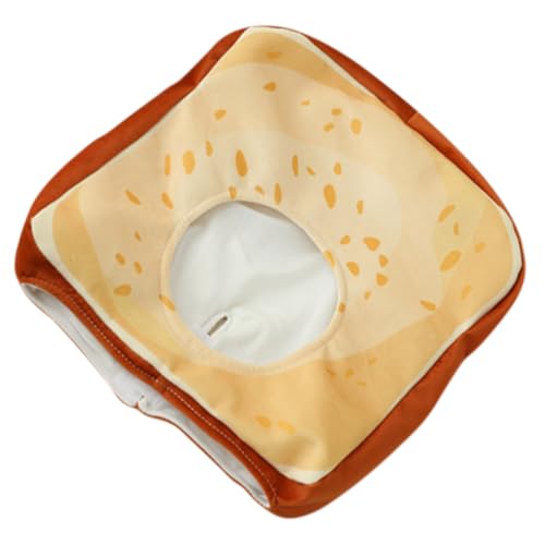 VALICLUD Plüsch Toast Brot Kopfbedeckung Partyhut Flauschig Kuschelig Kreative Halloween Requisite Jungen Mädchen VALICLUD Plüsch Toast Brot Kopfbedeckung Partyhut Flauschig Kuschelig Kreative Halloween Requisite Jungen Mädchen von VALICLUD