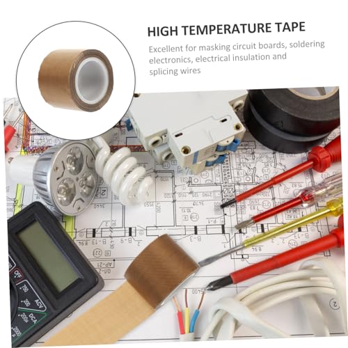 VALICLUD Ptfe Hochtemperatur Klebeband Hitzebeständig Professionelles Isolierband für Sublimation und Elektronik mit Abrieb Korrosionsschutz VALICLUD Ptfe Hochtemperatur Klebeband Hitzebeständig Professionelles Isolierband für Sublimation und Elektronik mit Abrieb Korrosionsschutz von VALICLUD