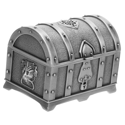 VALICLUD Retro Metall Schmuckkästchen mit Gravur Mehrzweck Schmuckaufbewahrung Langlebige Zinklegierung Stilvolle Schmuckschatulle für Ringe Ketten Ohrringe Eleganter Vintage VALICLUD Retro Metall Schmuckkästchen mit Gravur Mehrzweck Schmuckaufbewahrung Langlebige Zinklegierung Stilvolle Schmuckschatulle für Ringe Ketten Ohrringe Eleganter Vintage von VALICLUD