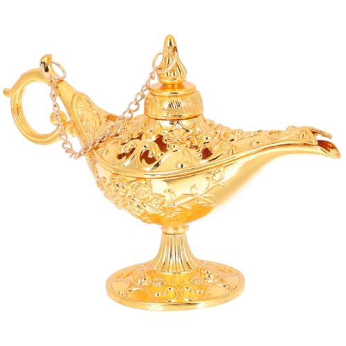VALICLUD Retro Vintage Elf Lampe Dekoratives Ornament aus Robustem Kleines Goldenes Sammlerstück für Tischdekoration Geschenkidee und Festliche Wohnraumgestaltung VALICLUD Retro Vintage Elf Lampe Dekoratives Ornament aus Robustem Kleines Goldenes Sammlerstück für Tischdekoration Geschenkidee und Festliche Wohnraumgestaltung von VALICLUD