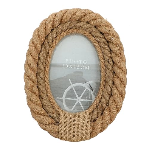 VALICLUD Runder Holz Bilderrahmen Mit Jute Seil Eleganter Fotorahmen Im Europäischen Landhausstil Für Wanddekoration Und Tischaufstellung Foto Halter Für Zuhause VALICLUD Runder Holz Bilderrahmen Mit Jute Seil Eleganter Fotorahmen Im Europäischen Landhausstil Für Wanddekoration Und Tischaufstellung Foto Halter Für Zuhause von VALICLUD