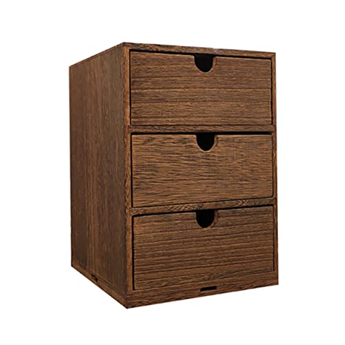 VALICLUD Schichten Holz Aufbewahrungsbox Braune Ausziehbare Schubladenbox für Schreibtisch Organizer und Handgefertigt mit Großer Kapazität Langlebiges Holzmaterial VALICLUD Schichten Holz Aufbewahrungsbox Braune Ausziehbare Schubladenbox für Schreibtisch Organizer und Handgefertigt mit Großer Kapazität Langlebiges Holzmaterial von VALICLUD