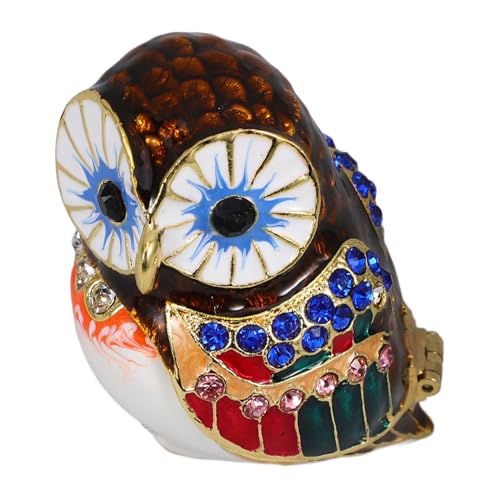 VALICLUD Schmuckschatulle Dekorative Ringaufbewahrungsbox für Ringe Ohrringe Halsketten Perfektes für Hochzeit von VALICLUD