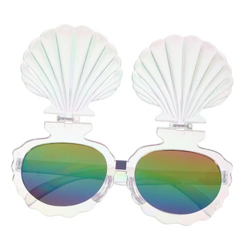 VALICLUD Shell-brille Hawaiianische Luau-partydekorationen Partybrille Mit Strandmotiv Lustige Tropenbrille Requisiten Für Fotokabinen Mit Brille Lustige Brille Für Party Transparent Stk VALICLUD Shell-brille Hawaiianische Luau-partydekorationen Partybrille Mit Strandmotiv Lustige Tropenbrille Requisiten Für Fotokabinen Mit Brille Lustige Brille Für Party Transparent Stk von VALICLUD