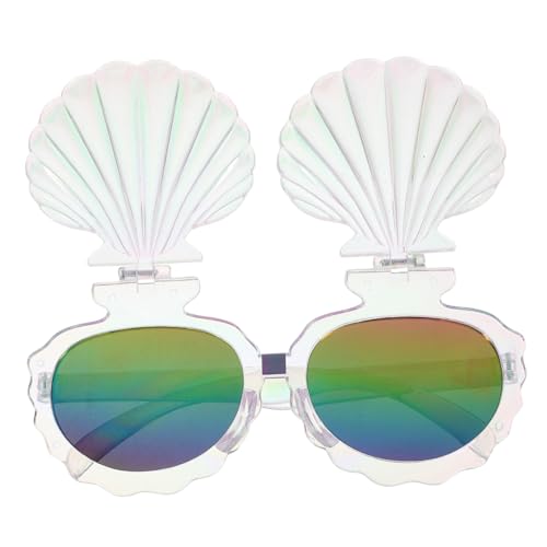 VALICLUD Shell-brille Sommer-strandbrille Neuartige Partybrille Party- Aus Kunststoff Ocean-party- Brillen Am Strandpool Hawaiische Lustige Brille Transparent Stk VALICLUD Shell-brille Sommer-strandbrille Neuartige Partybrille Party- Aus Kunststoff Ocean-party- Brillen Am Strandpool Hawaiische Lustige Brille Transparent Stk von VALICLUD