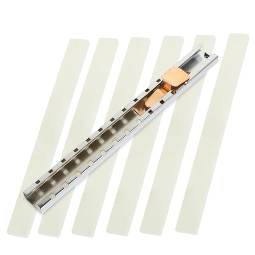 VALICLUD Soapstone Pen Holder mit Nachfüllminen Langlebige Markierungsstifte für Schweißen und Metallbearbeitung Wiederverschraubbarer Halter Geeignet für Stahl Aluminium Präzise von VALICLUD