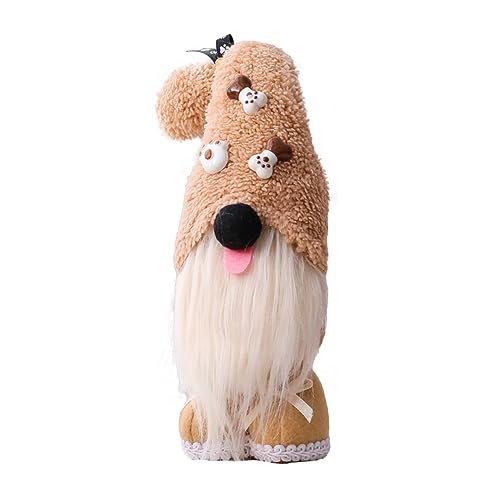 VALICLUD Puppy GNOME Dwarf Doll Lustige Figur Für Party Und Festivaldekoration Und Tischornament Im Charmanten Design von VALICLUD