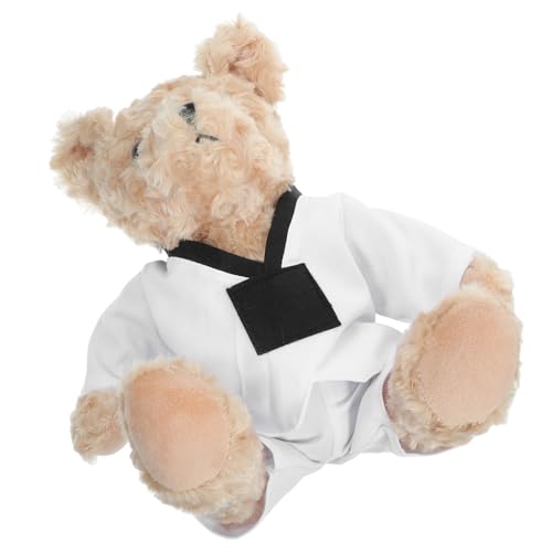 VALICLUD Taekwondo-bär-plüschtier, Stofftier, Ideal Für Kinder, Taekwondo-liebhaber, Urlaub, Geburtstag Und Besondere Anlässe, Weich Und Bezaubernd VALICLUD Taekwondo-bär-plüschtier, Stofftier, Ideal Für Kinder, Taekwondo-liebhaber, Urlaub, Geburtstag Und Besondere Anlässe, Weich Und Bezaubernd von VALICLUD