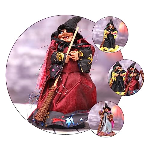 VALICLUD Teiliges Gruselige Hexenpuppen für Halloween Deko Bunte Party Accessoires zur Gestaltung von Schaurigen Szenen und Festlichen Atmosphären VALICLUD Teiliges Gruselige Hexenpuppen für Halloween Deko Bunte Party Accessoires zur Gestaltung von Schaurigen Szenen und Festlichen Atmosphären von VALICLUD
