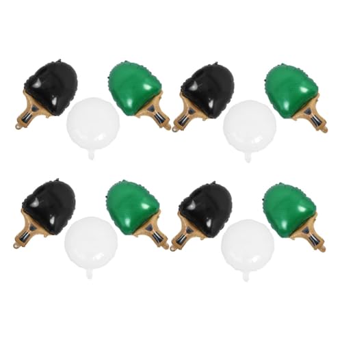 VALICLUD Teiliges Tischtennisballon mit Grünen und Schwarzen Folien Schlägern und Weißen Ballon Bällen Sportliche Partydeko für Geburtstage Wettbewerbe Shower Vielseitige Tischmitte VALICLUD Teiliges Tischtennisballon mit Grünen und Schwarzen Folien Schlägern und Weißen Ballon Bällen Sportliche Partydeko für Geburtstage Wettbewerbe Shower Vielseitige Tischmitte von VALICLUD