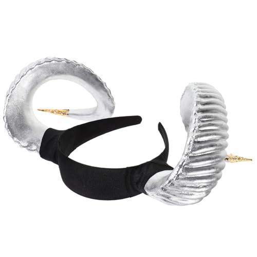 VALICLUD Teufelshörner Stirnband Halloween Cosplay Horn Haarreif – Neuartige Kopfbedeckung Dämonen Haarband Verkleidung Für Frauen Maskerade von VALICLUD