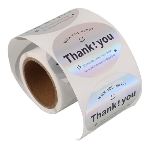 VALICLUD Thank You Aufkleber Selbstklebende Dankeschön Sticker Geschenketiketten Sealing Labels für Geschenkverpackung Stilvoll und Fest Haftend VALICLUD Thank You Aufkleber Selbstklebende Dankeschön Sticker Geschenketiketten Sealing Labels für Geschenkverpackung Stilvoll und Fest Haftend von VALICLUD