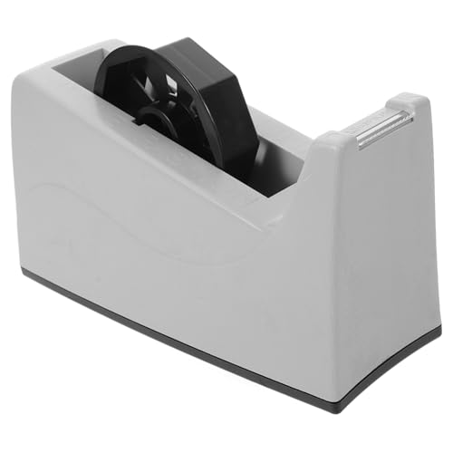 VALICLUD Tisch klebebandabroller mit Rutschfester Basis Langlebigem Schneidewerkzeug Einfach Nachfüllbar Praktisches Tape dispenser Zubehör für Büro und Bastelraum Grauer Tape Roller VALICLUD Tisch klebebandabroller mit Rutschfester Basis Langlebigem Schneidewerkzeug Einfach Nachfüllbar Praktisches Tape dispenser Zubehör für Büro und Bastelraum Grauer Tape Roller von VALICLUD