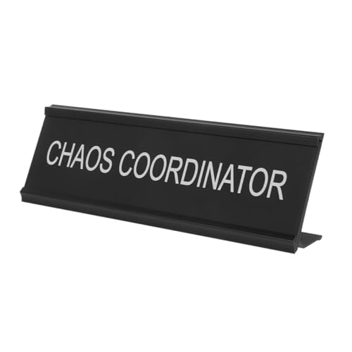 VALICLUD Tischkarte Des Mediators - -schreibtischplatte Teller Für Den Schreibtisch Zu Hause Namensschild- Für Das Heimbüro Namensschilder Schwarz Aluminiumlegierung VALICLUD Tischkarte Des Mediators - -schreibtischplatte Teller Für Den Schreibtisch Zu Hause Namensschild- Für Das Heimbüro Namensschilder Schwarz Aluminiumlegierung von VALICLUD