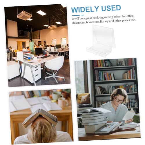 VALICLUD Transparenter Buchständer Breiter Leseständer für Bücher und Zeitschriften Multifunktionaler Displayhalter für Büro Schule Laden und Zuhause Einfach zu Montieren Robust und VALICLUD Transparenter Buchständer Breiter Leseständer für Bücher und Zeitschriften Multifunktionaler Displayhalter für Büro Schule Laden und Zuhause Einfach zu Montieren Robust und von VALICLUD