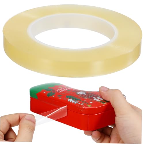 VALICLUD Transparentes PVC Lebensmittelechtes Klebeband mit Rückstandsfreier Versiegelung für Frische Lebensmittelboxen und Dosen Langlebiges Sicheres Abdichtungsband für Saubere Verpackung von VALICLUD