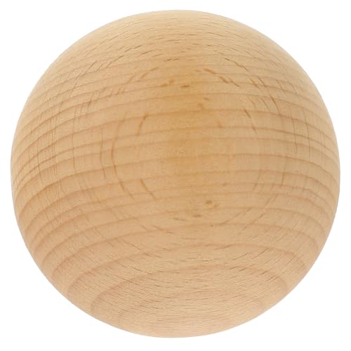 VALICLUD Unbehandelte Holzkugel Glatt für DIY Basteln Bemalen Gravieren Dekoration Tischmittelpunkt Holz Kugel zum Bemalen und Verzieren von VALICLUD